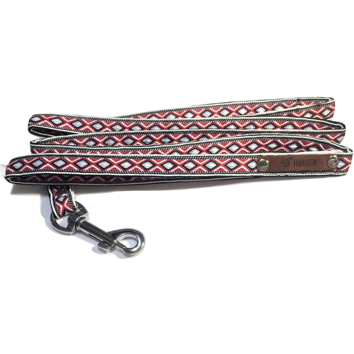 Finnigan Designer Dog Collar (Red Collection) Small