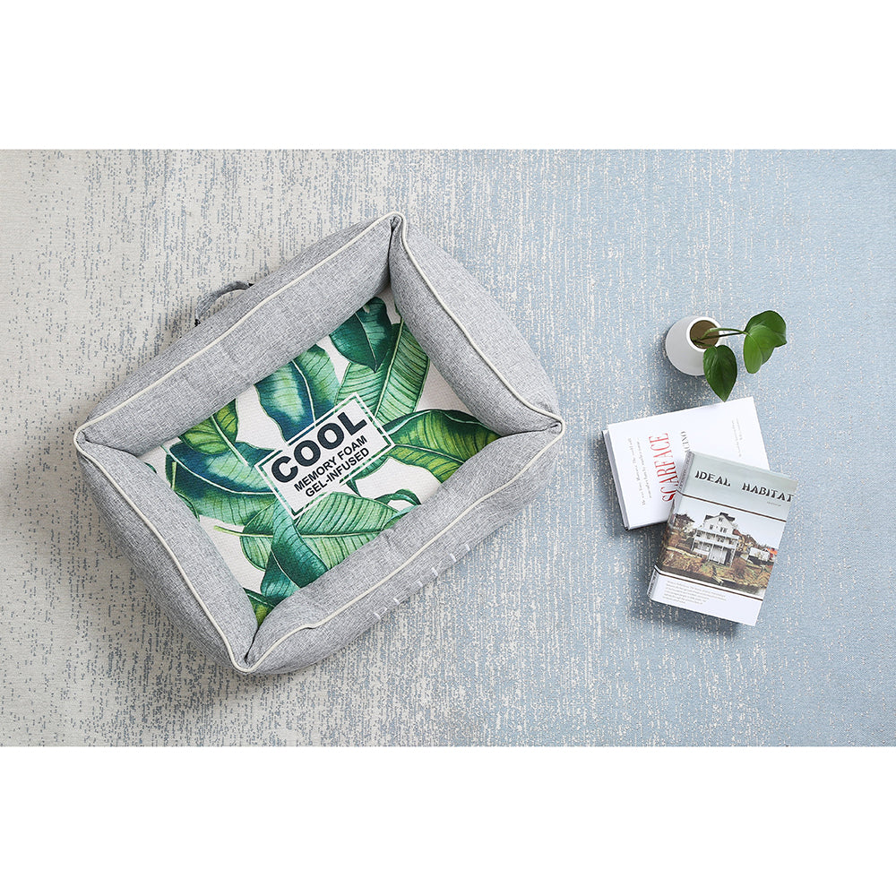 Reversible Cooling and Warming Pet Bed