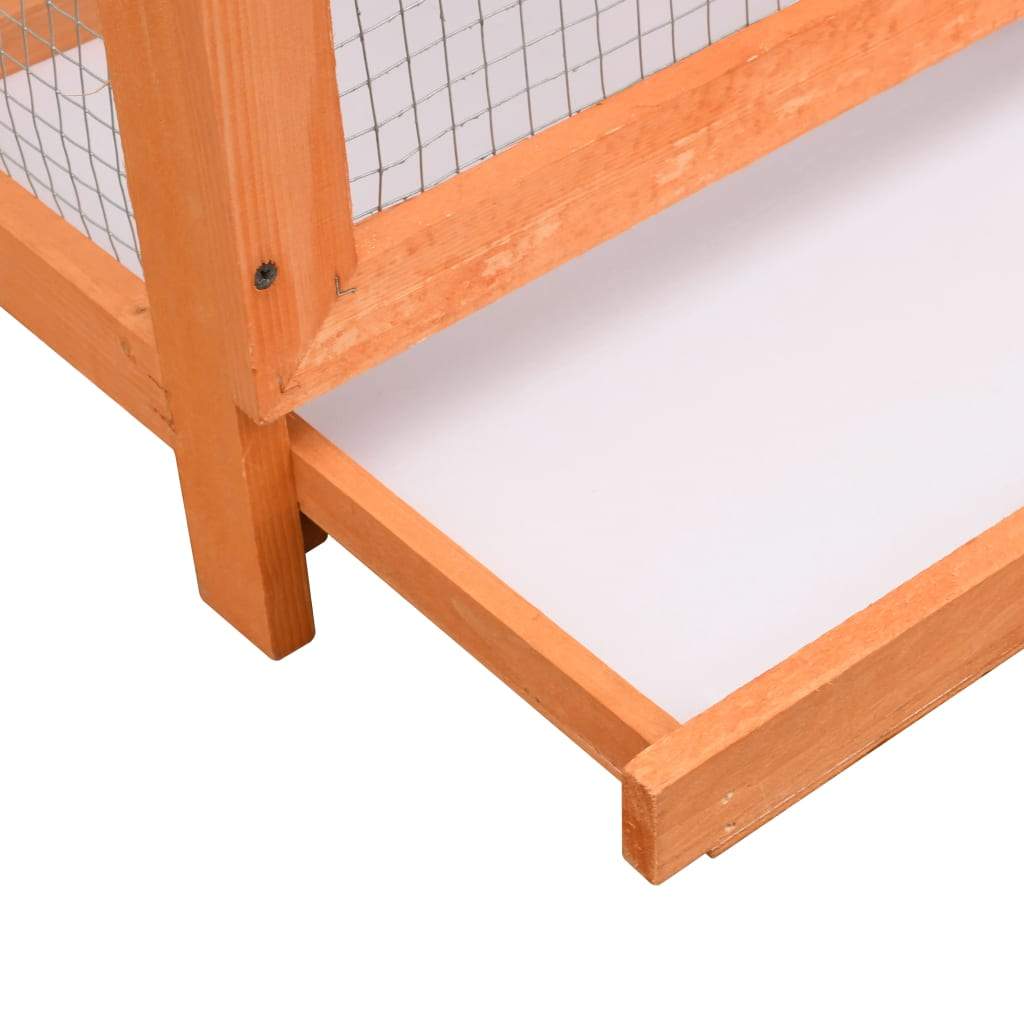 Bird Cage Solid Pine & Fir Wood 47.2"x23.6"x66.1"