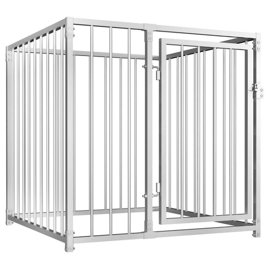 Outdoor Dog Kennel Garden Pet House Cage Security Lockable Multi sizes