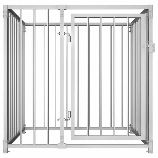 Outdoor Dog Kennel Garden Pet House Cage Security Lockable Multi sizes