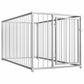 Outdoor Dog Kennel Garden Pet House Cage Security Lockable Multi sizes