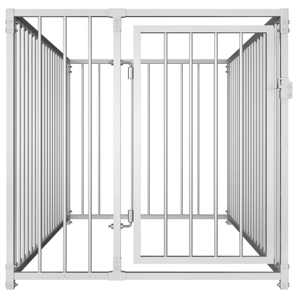 Outdoor Dog Kennel Garden Pet House Cage Security Lockable Multi sizes