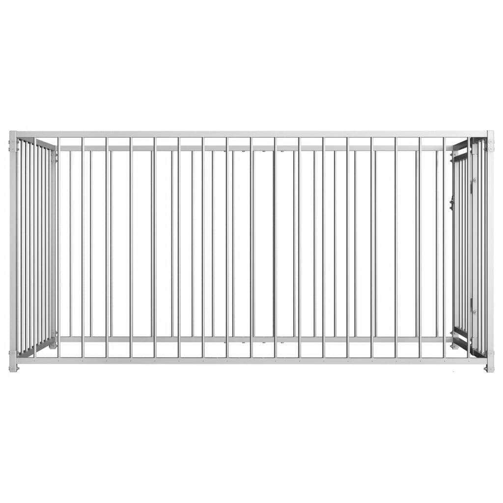 Outdoor Dog Kennel Garden Pet House Cage Security Lockable Multi sizes