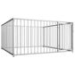 Outdoor Dog Kennel Garden Pet House Cage Security Lockable Multi sizes