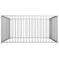Outdoor Dog Kennel Garden Pet House Cage Security Lockable Multi sizes