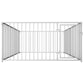 Outdoor Dog Kennel Garden Pet House Cage Security Lockable Multi sizes