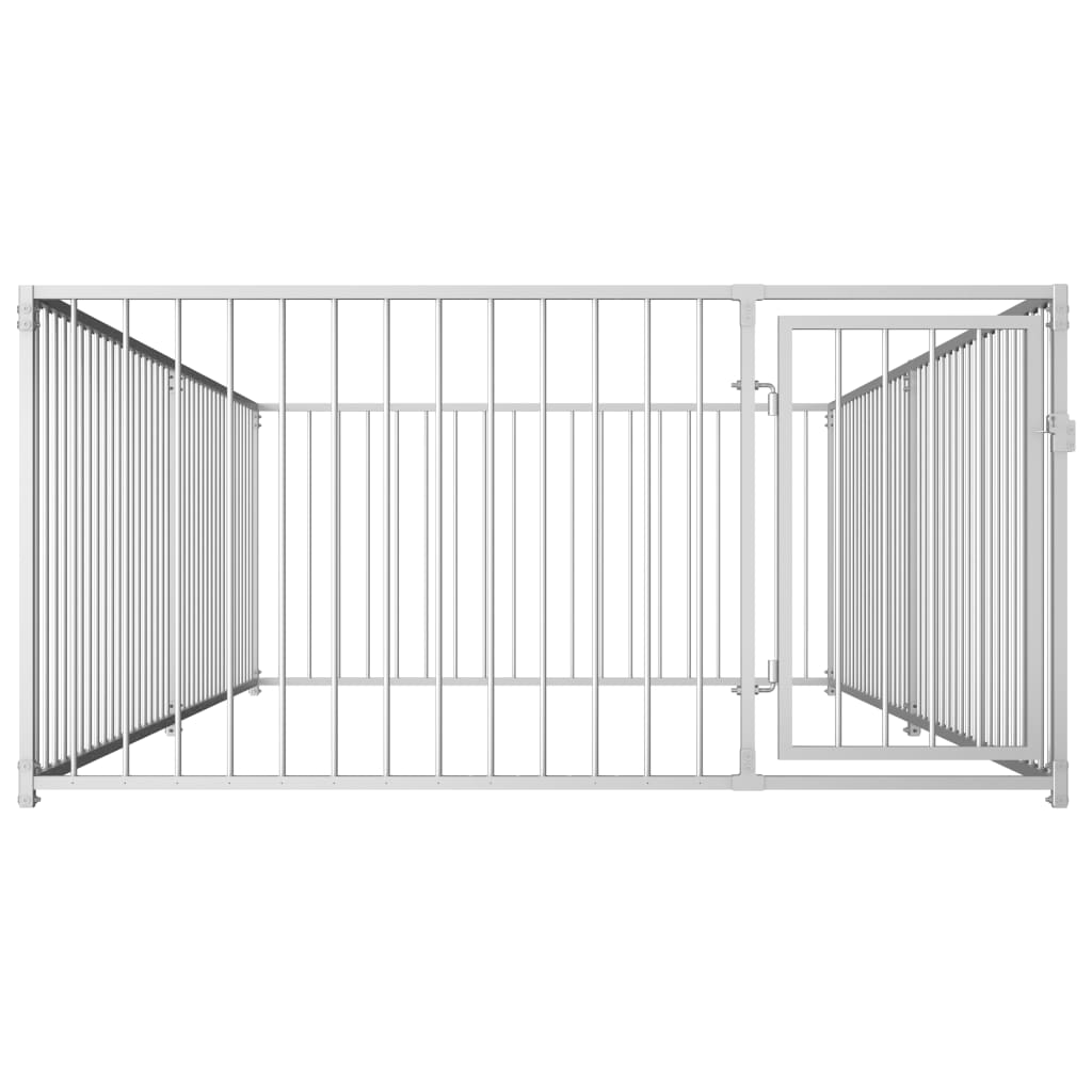Outdoor Dog Kennel Garden Pet House Cage Security Lockable Multi sizes