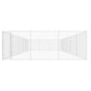 Outdoor Dog Kennel Galvanised Steel Dog Multi Sizes
