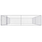 Outdoor Dog Kennel Galvanized Steel Pet Animal Cage House Multi Sizes