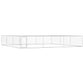 Outdoor Dog Kennel Galvanized Steel Pet Animal Cage House Multi Sizes