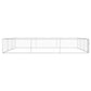 Outdoor Dog Kennel Galvanized Steel Pet Animal Cage House Multi Sizes