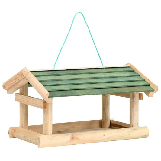 handmade wooden bird feeders