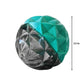 Geometric Design Textured Ball Dog Chew Toy - Small